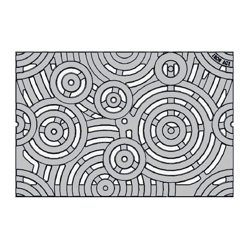 Oblio Cast Iron Channel Drain Grate 454 x 302mm (18 x 12 Inch)