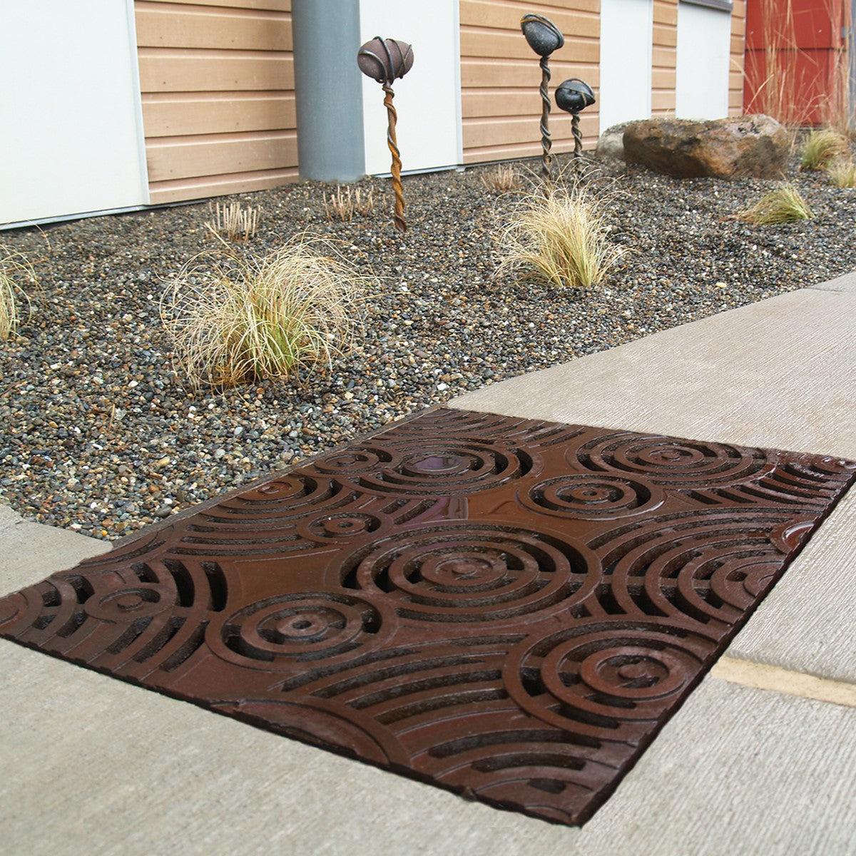 Oblio Cast Iron Channel Drain Grate 605 x 452mm (24 x 18 Inch)