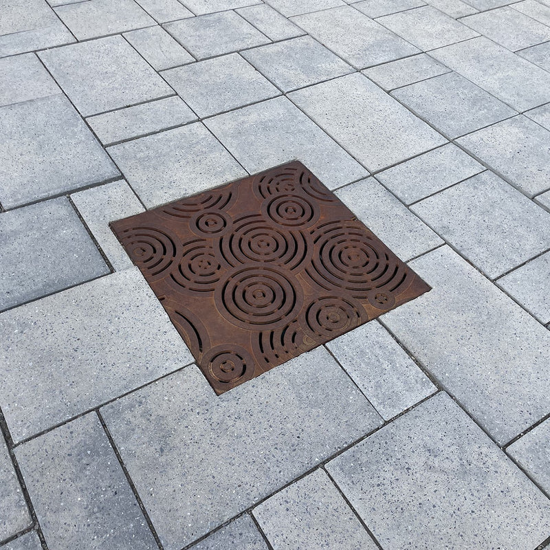 Oblio Cast Iron Square Gully Cover 605mm (24 Inch)