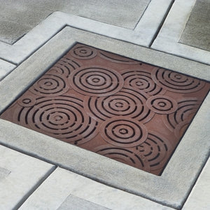 Oblio Cast Iron Square Gully Cover 610mm Heel Proof (24 Inch)