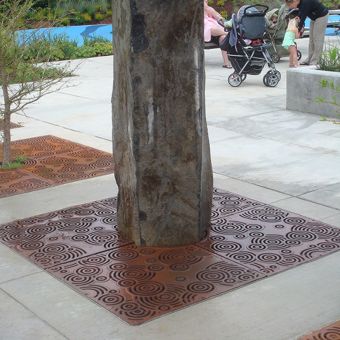 Oblio Cast Iron Square Tree Grate 1826mm Heel Proof (72 Inch)