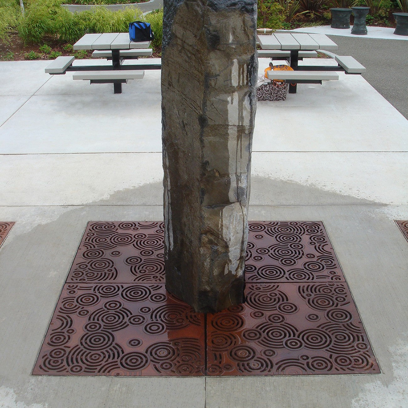 Oblio Cast Iron Square Tree Grate 1826mm Heel Proof (72 Inch)