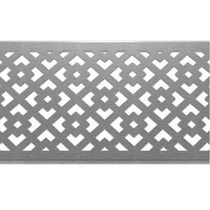 Oblique 304 Stainless Steel Channel Drain Grate 125 x 1000mm (5 Inch)