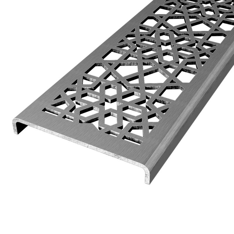 Octagon 304 Stainless Steel Channel Drain Grate 75 x 913mm (3 Inch)