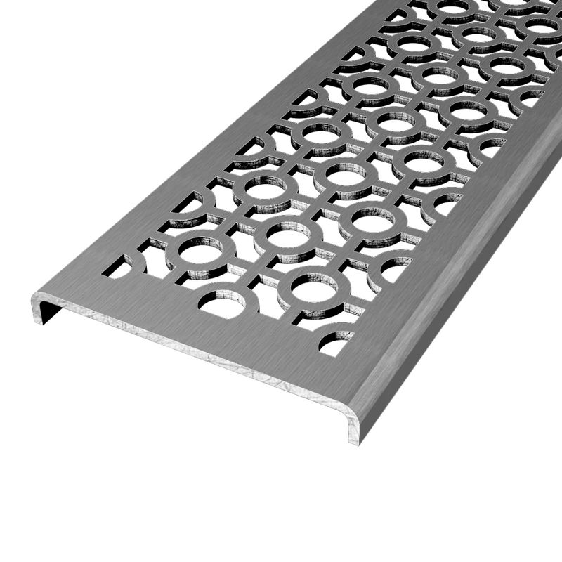 Oxo 304 Stainless Steel Channel Drain Grate 75 x 913mm (3 Inch)