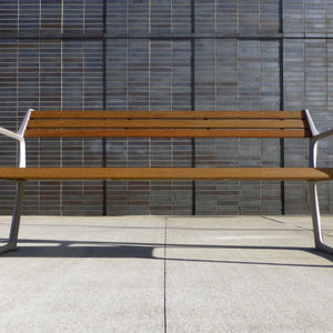Ozio Cast Aluminium Bench Seating 1828mm (72 Inch)