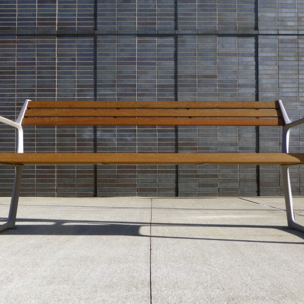 Ozio Cast Aluminium Bench Seating 1828mm (72 Inch)