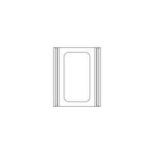 Prism Jonite Stone Breeze Block 200 x 250mm (8 x 10 Inch)
