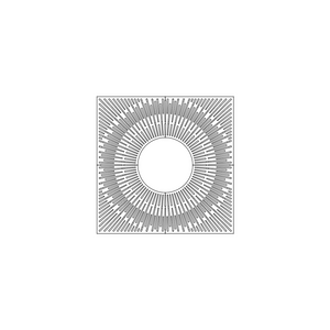 Pyra Jonite Stone Square Tree Grate 1500mm (59 Inch)