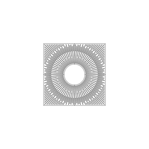 Pyra Jonite Stone Square Tree Grate 1800mm (71 Inch)