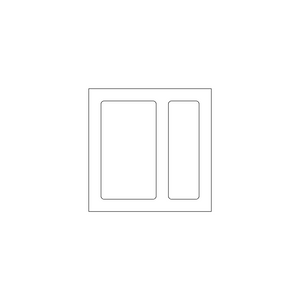 Modubloc Jonite Stone Breeze Block 200 x 200mm (8 x 8 Inch) - Quad