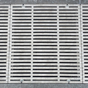 Que Cast Iron Channel Drain Grate 838 x 762mm (33 x 30 Inch)