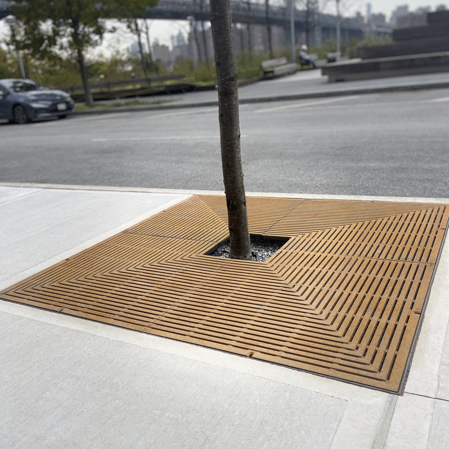 Que Cast Iron Square Tree Grate 1521mm Heel Proof (60 Inch)