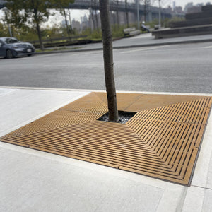 Que Cast Iron Square Tree Grate 1521mm Heel Proof (60 Inch)