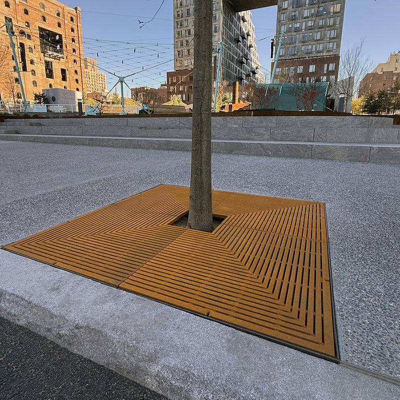 Que Cast Iron Square Tree Grate 1521mm Heel Proof (60 Inch)
