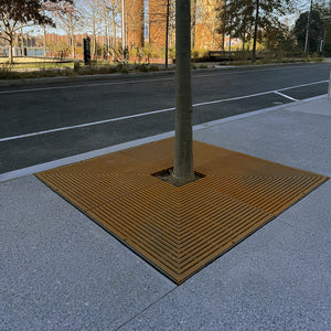 Que Cast Iron Square Tree Grate 1521mm Heel Proof (60 Inch)