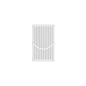 Ripple Jonite Stone Bathroom Grate 300 x 500mm (12 x 20 Inch)