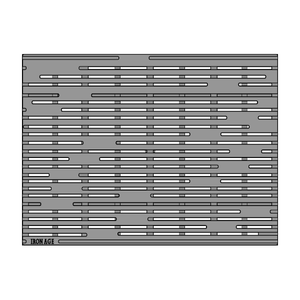 Rain Cast Iron Channel Drain Grate 602 x 452mm Heel Proof (24 x 18 Inch)