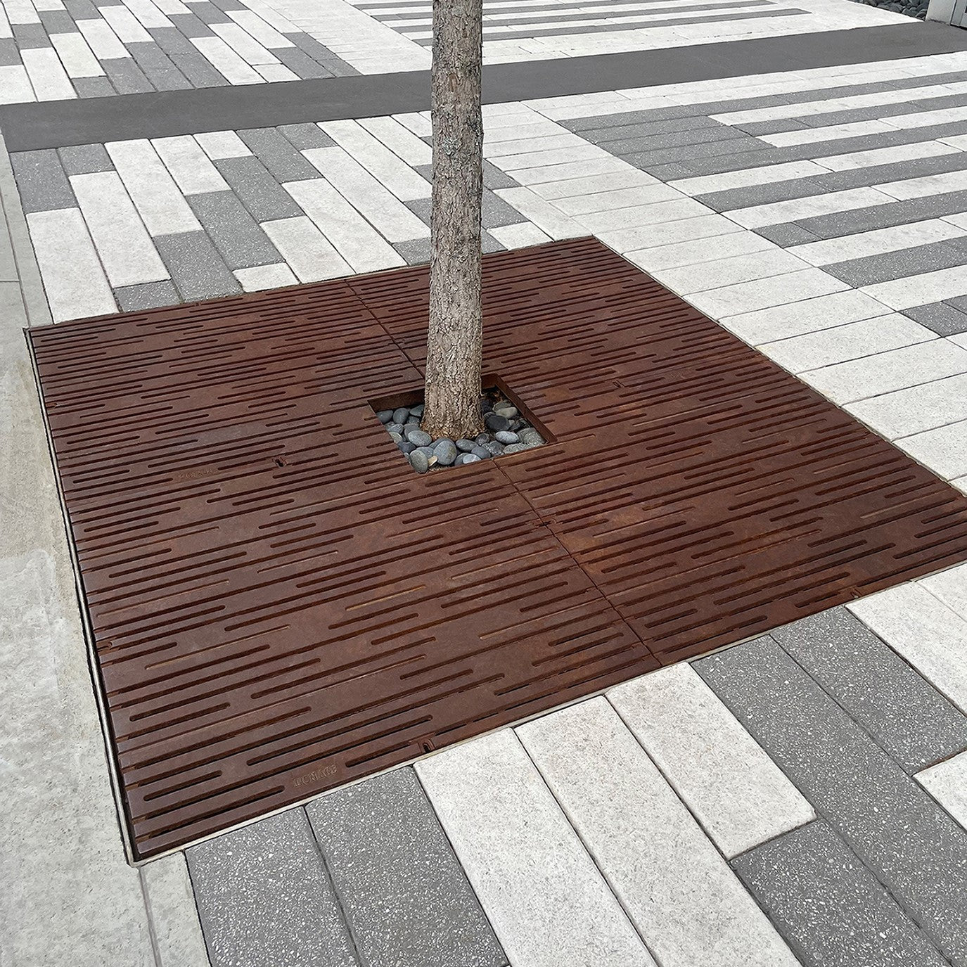 Rain Cast Ductile Iron Square Tree Grate 1216mm Heel Proof (48 Inch)