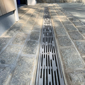 Rain Cast Iron Channel Drain Grate 608 x 149mm Heel Proof (24 x 6 Inch)