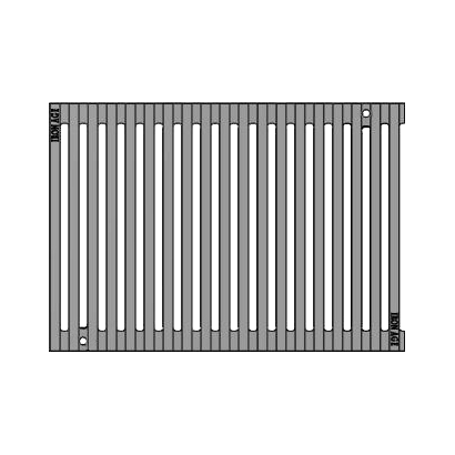 Regular Joe Cast Iron Channel Drain Grate 432 x 302mm (17 x 12 Inch)