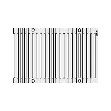 Regular Joe Cast Iron Channel Drain Grate 505 x 330mm (20 x 13 Inch)