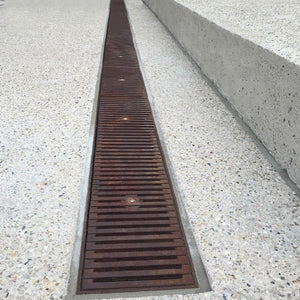 Regular Joe Cast Iron Channel Drain Grate 512 x 200mm (20 x 8 Inch)