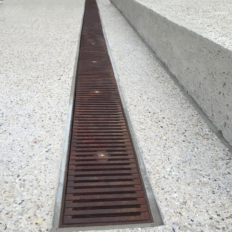 Regular Joe Cast Iron Channel Drain Grate 512 x 200mm (20 x 8 Inch)