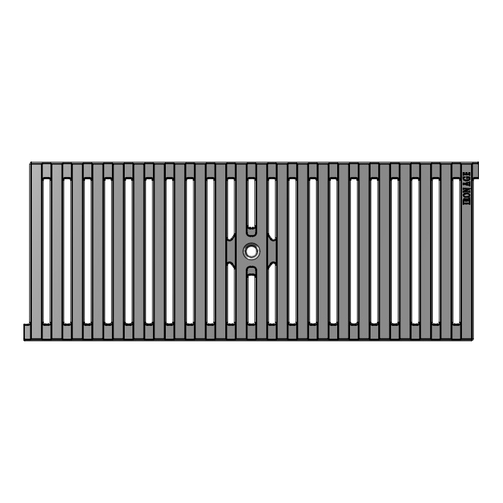 Regular Joe Cast Iron Channel Drain Grate 512 x 200mm (20 x 8 Inch)