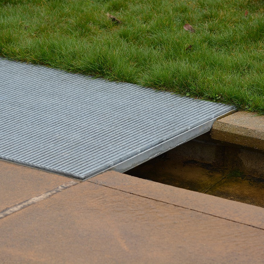 Regular Joe Heavy Duty Cast Iron Channel Drain Grate 1216 x 895mm Heel Proof (48 x 36 Inch)