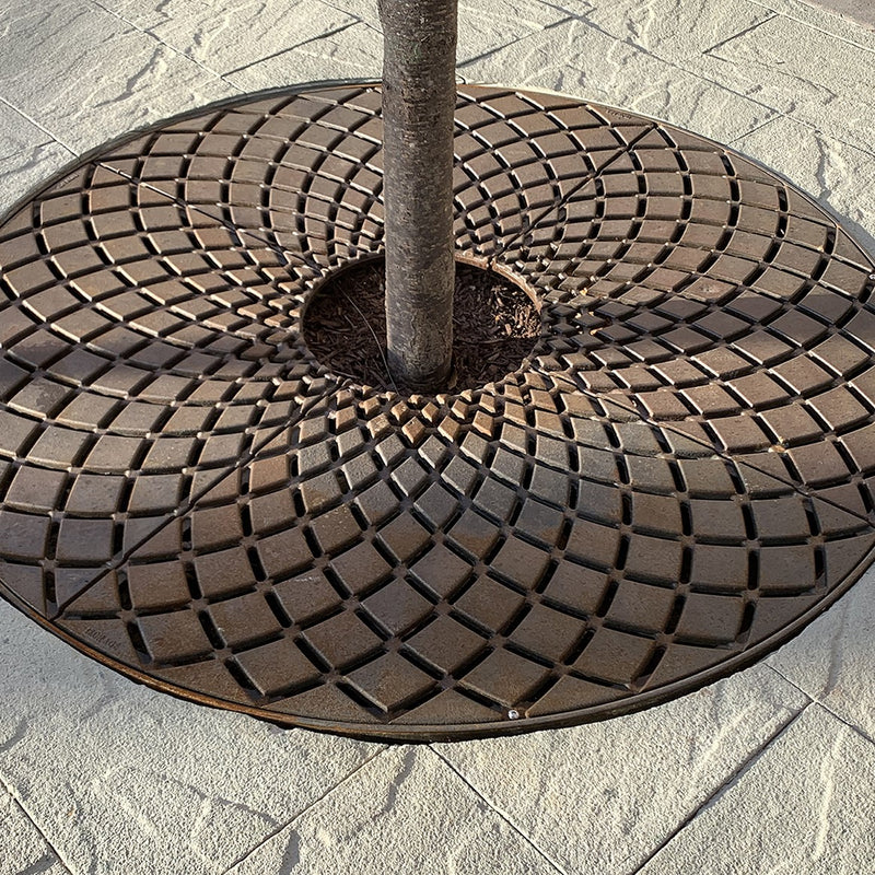 Rosa Cast Iron Round Tree Grate 1216mm (48 Inch)