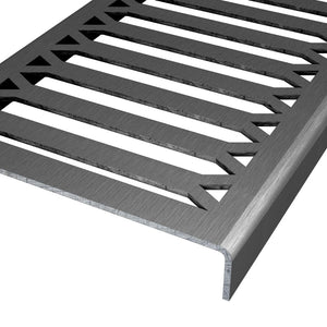 Hexagon 304 Stainless Steel Channel Drain Grate 125 x 1000mm (5 Inch)