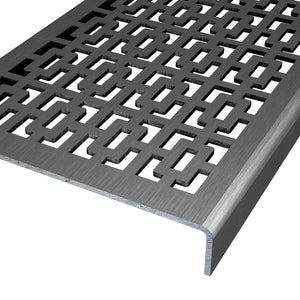 Geo Rectangular 304 Stainless Steel Channel Drain Grate 125 x 1000mm (5 Inch)