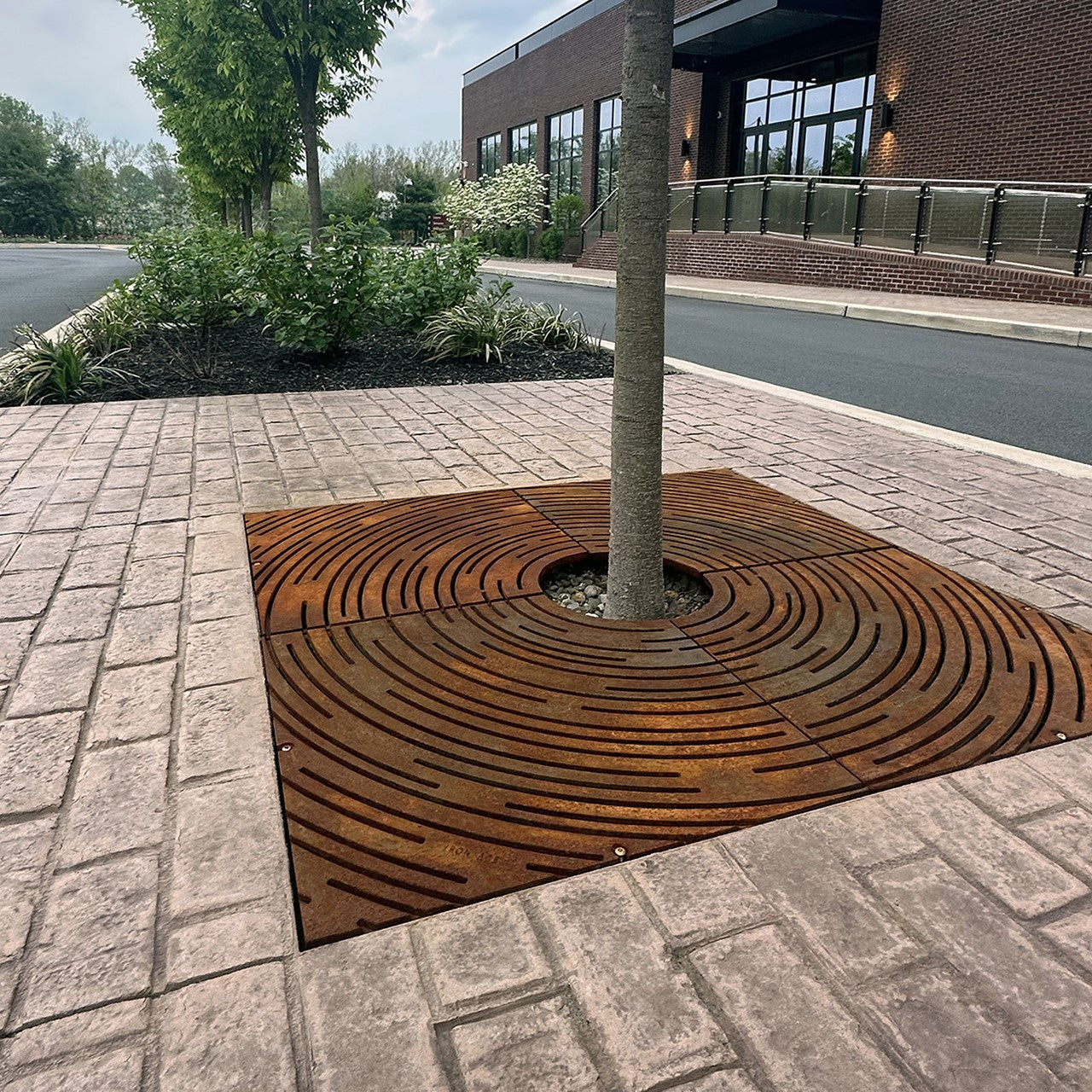 Spin Cast Ductile Iron Square Tree Grate 1216mm Heel Proof (48 Inch)