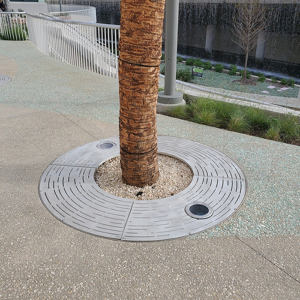 Spin Cast Iron Round Tree Grate 1826mm Heel Proof (72 Inch)