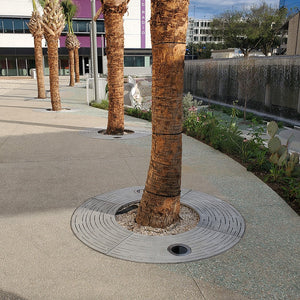 Spin Cast Iron Round Tree Grate 1826mm Heel Proof (72 Inch)