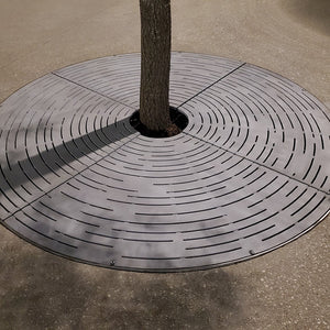 Spin Cast Iron Round Tree Grate 1826mm Heel Proof (72 Inch)