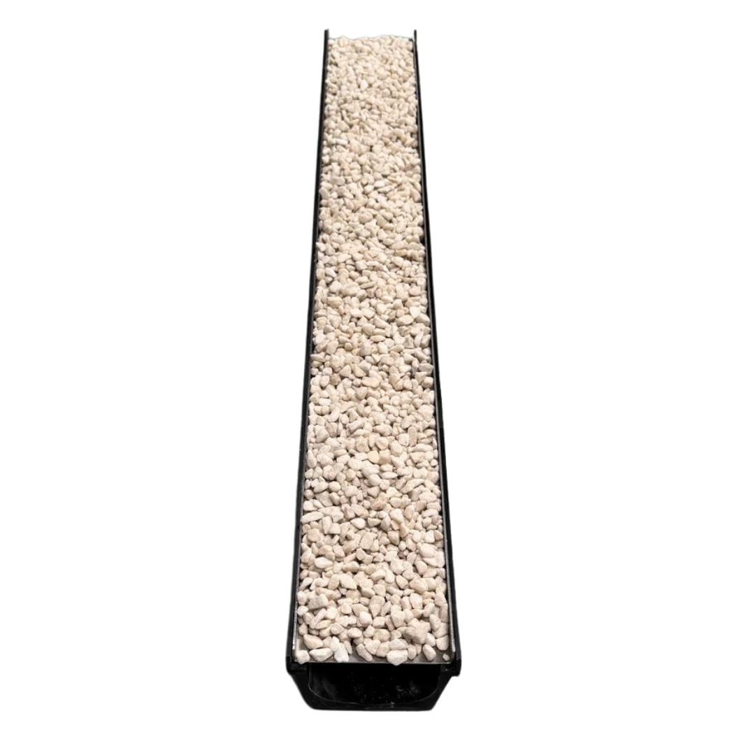 Aquascape Stainless Steel Recessed Channel Drain Grate With Channel (5 Inch)