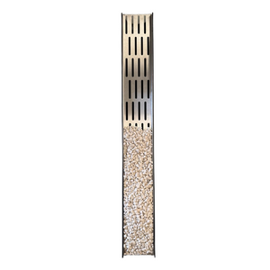 Aquascape Stainless Steel Recessed Channel Drain Grate With Channel (5 Inch)