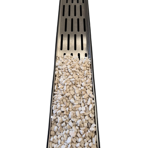 Aquascape Stainless Steel Recessed Channel Drain Grate With Channel (5 Inch)