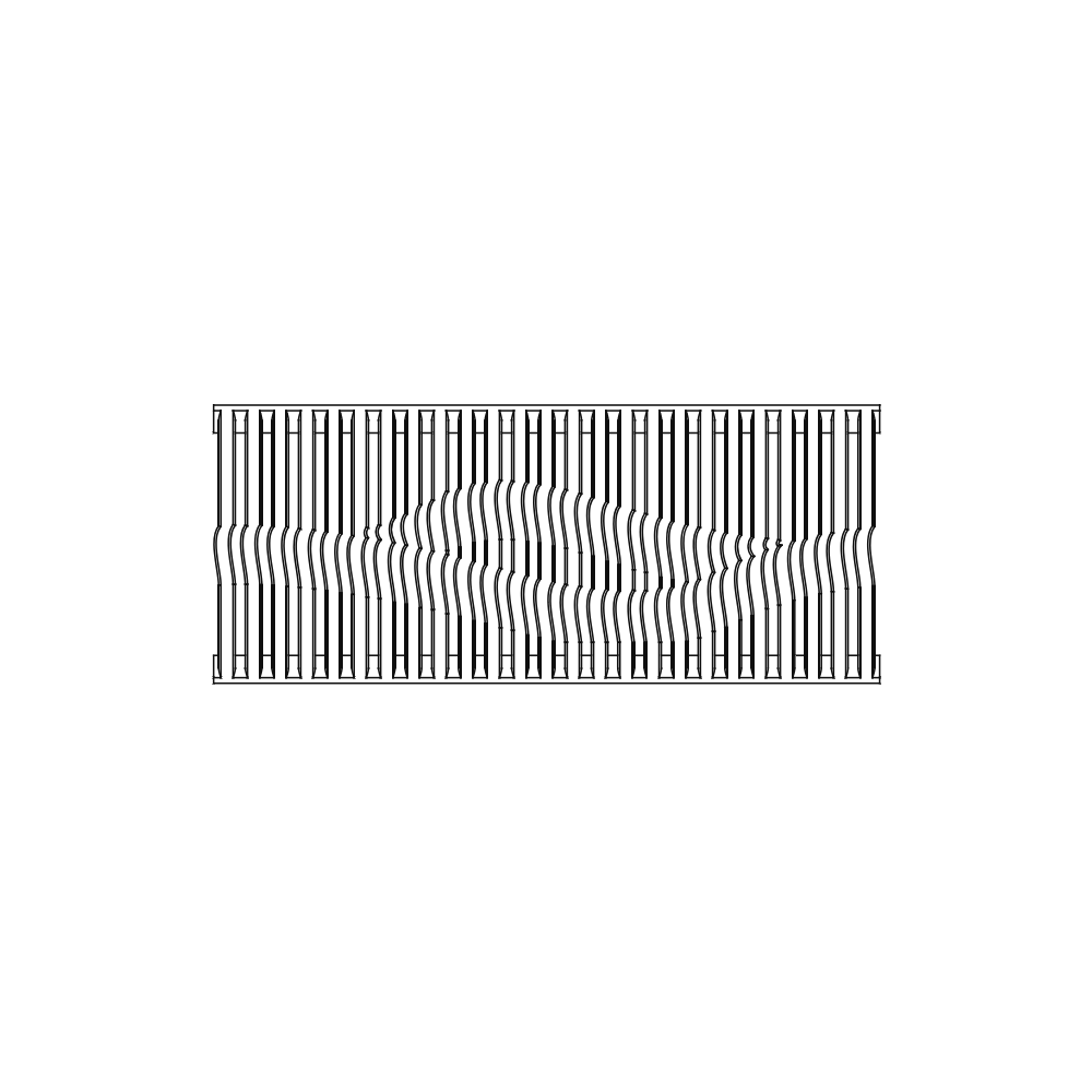 Tidal Jonite Stone Pool Grate 600 x 250mm (24 x 10 Inch)