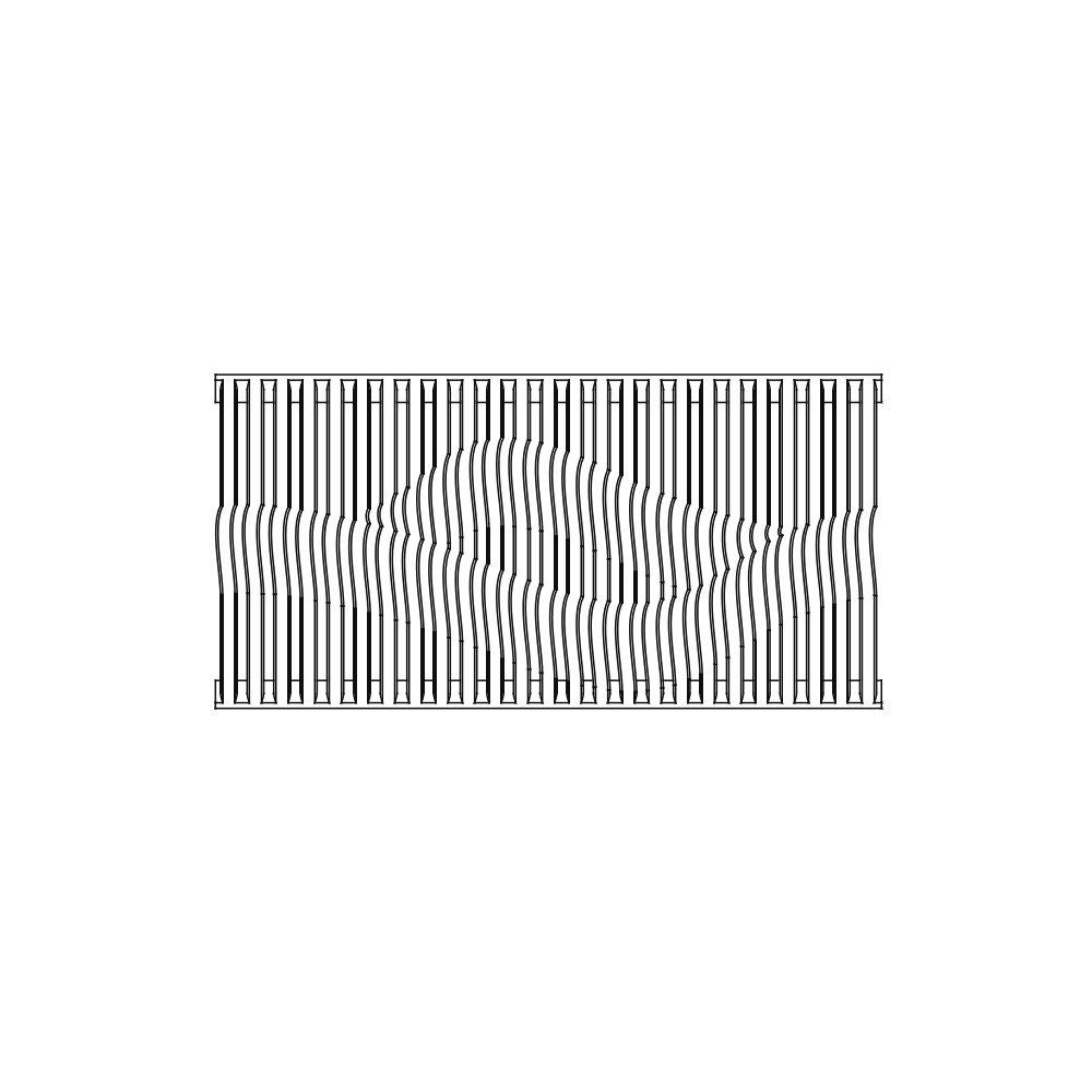 Tidal Jonite Stone Pool Grate 600 x 300mm (24 x 12 Inch)