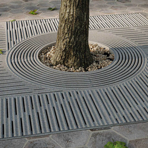 Zen Jonite Stone Square Tree Grate 1500mm (59 Inch)