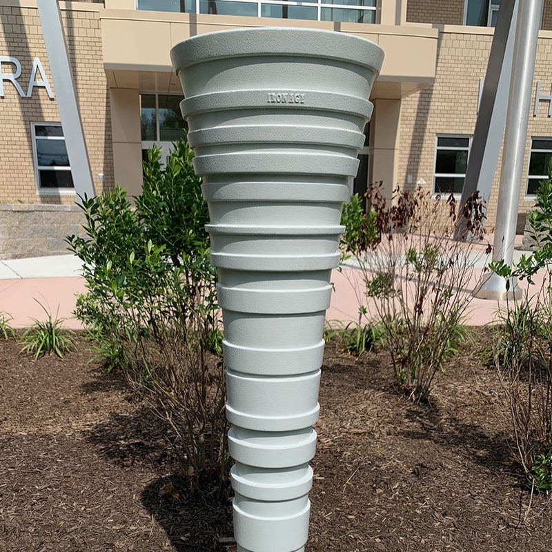 Tornado Cast Aluminium Bollard 993 x 277mm (39 Inch)