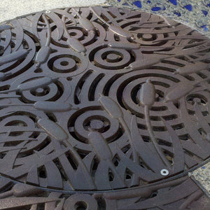 Tulie PEDESTRIAN LOAD ONLY Cast Iron Round Gully Cover 607mm (24 Inch)
