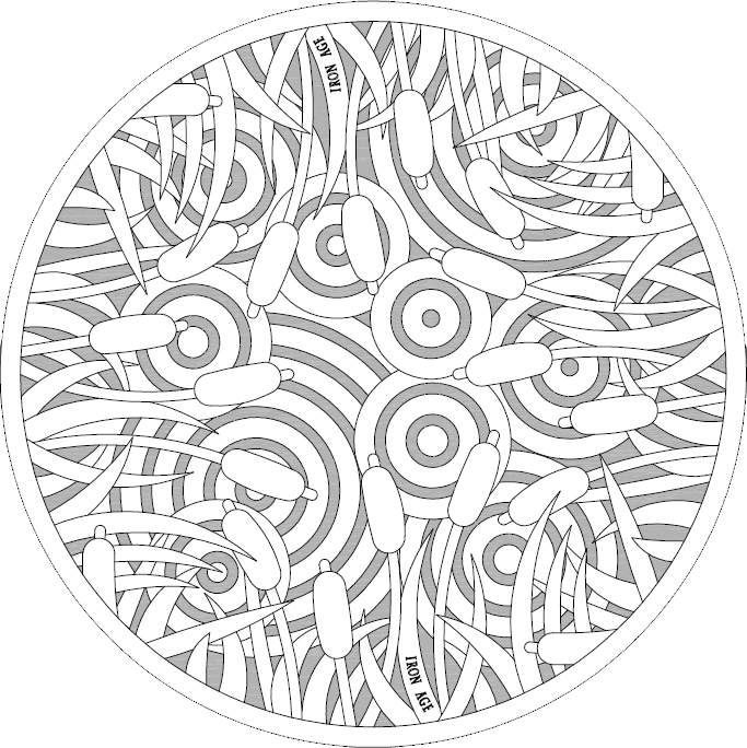 Tulie Cast Iron Round Gully/Manhole Cover 641mm (25 Inch)