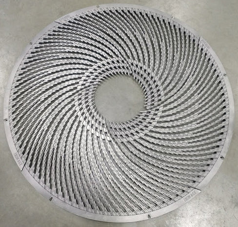 Warp Cast Ductile Iron Round Tree Grate 1216mm (48 Inch)