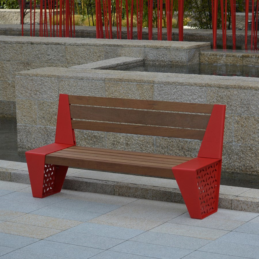 Xantho Steel Bench Seating 1828mm (72 Inch)