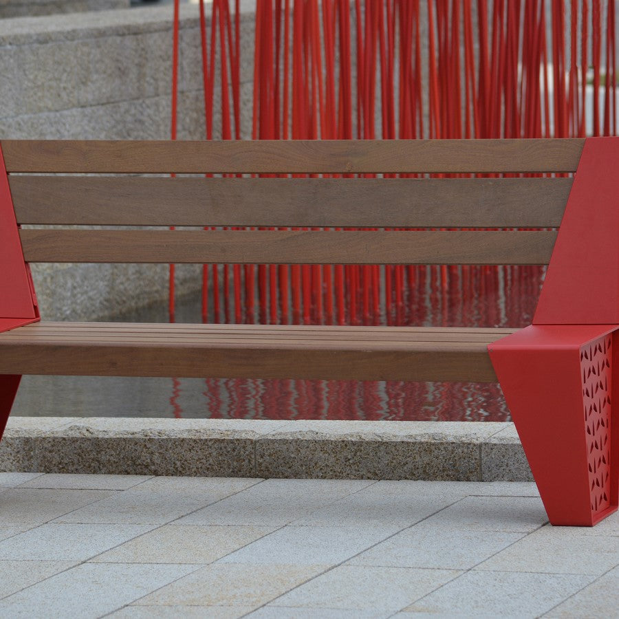 Xantho Steel Bench Seating 1828mm (72 Inch)