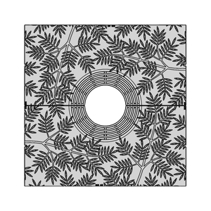 Locust Cast Iron Square Tree Grate 1216mm Heel Proof (48 Inch)